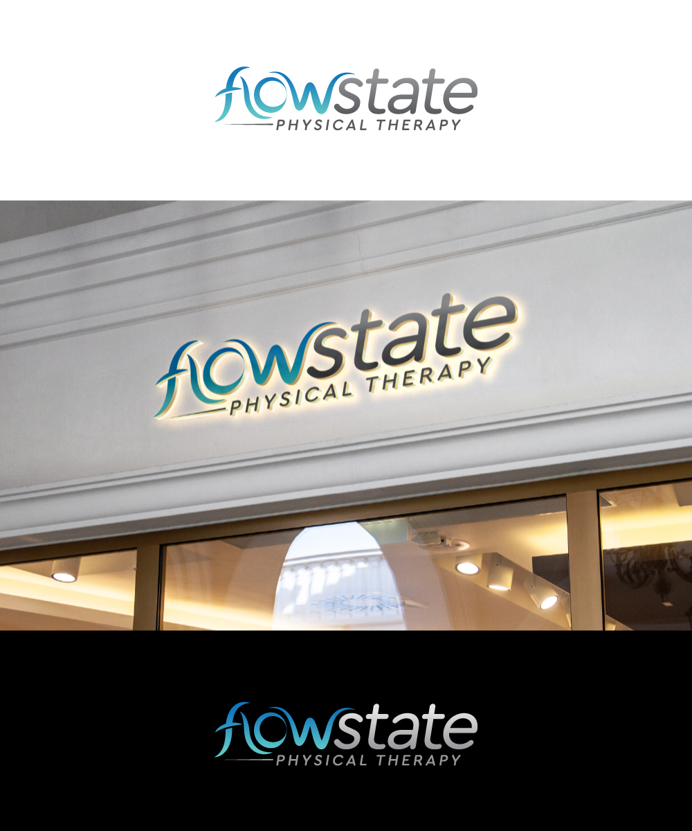 Logo Design by Trident for Flowstate Physical Therapy and Injury Prevention | Design #32340547