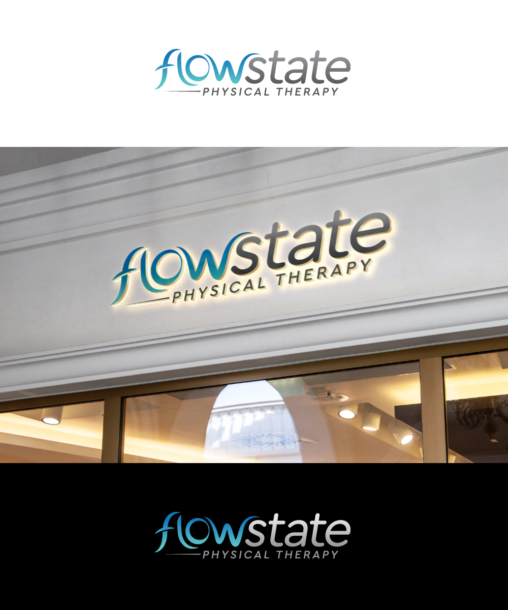 Logo Design by Trident for Flowstate Physical Therapy and Injury Prevention | Design #32343914