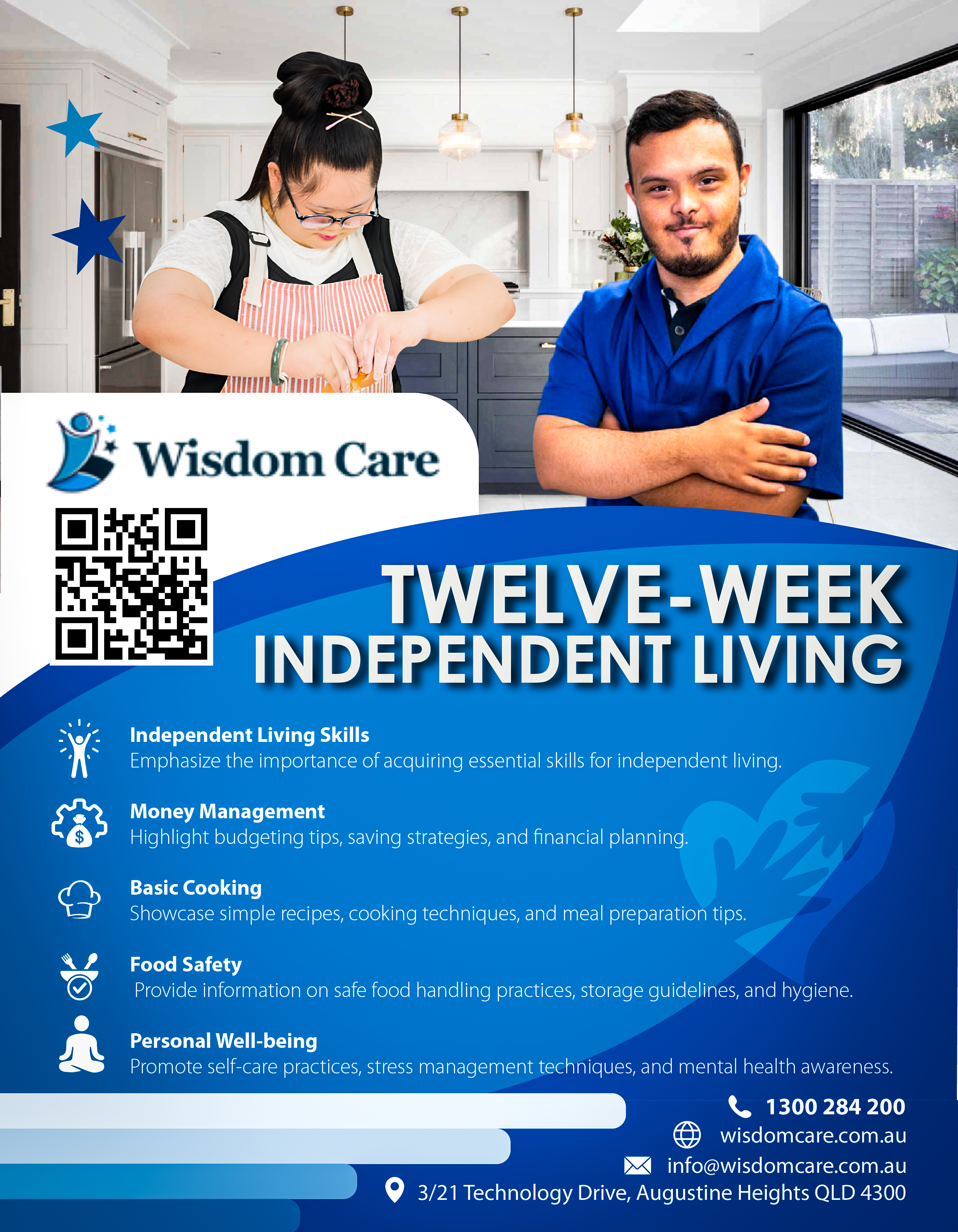 Design de Flyer par SharaPrint pour WisdomCare | Design #32364703