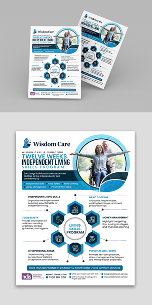 Flyer Design by debdesign for WisdomCare | Design: #32355464