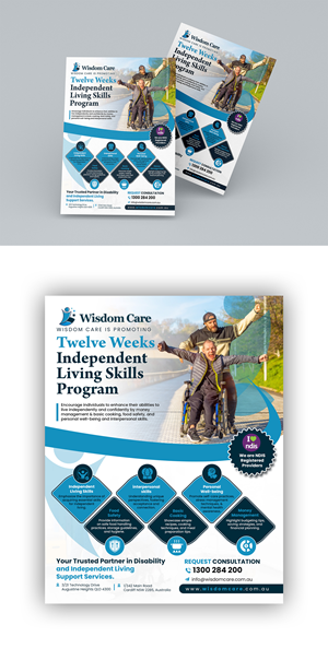 Flyer Design by debdesign for WisdomCare | Design: #32355871