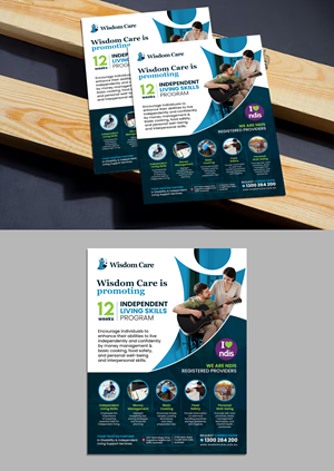 Flyer Design by debdesign for WisdomCare | Design: #32357203