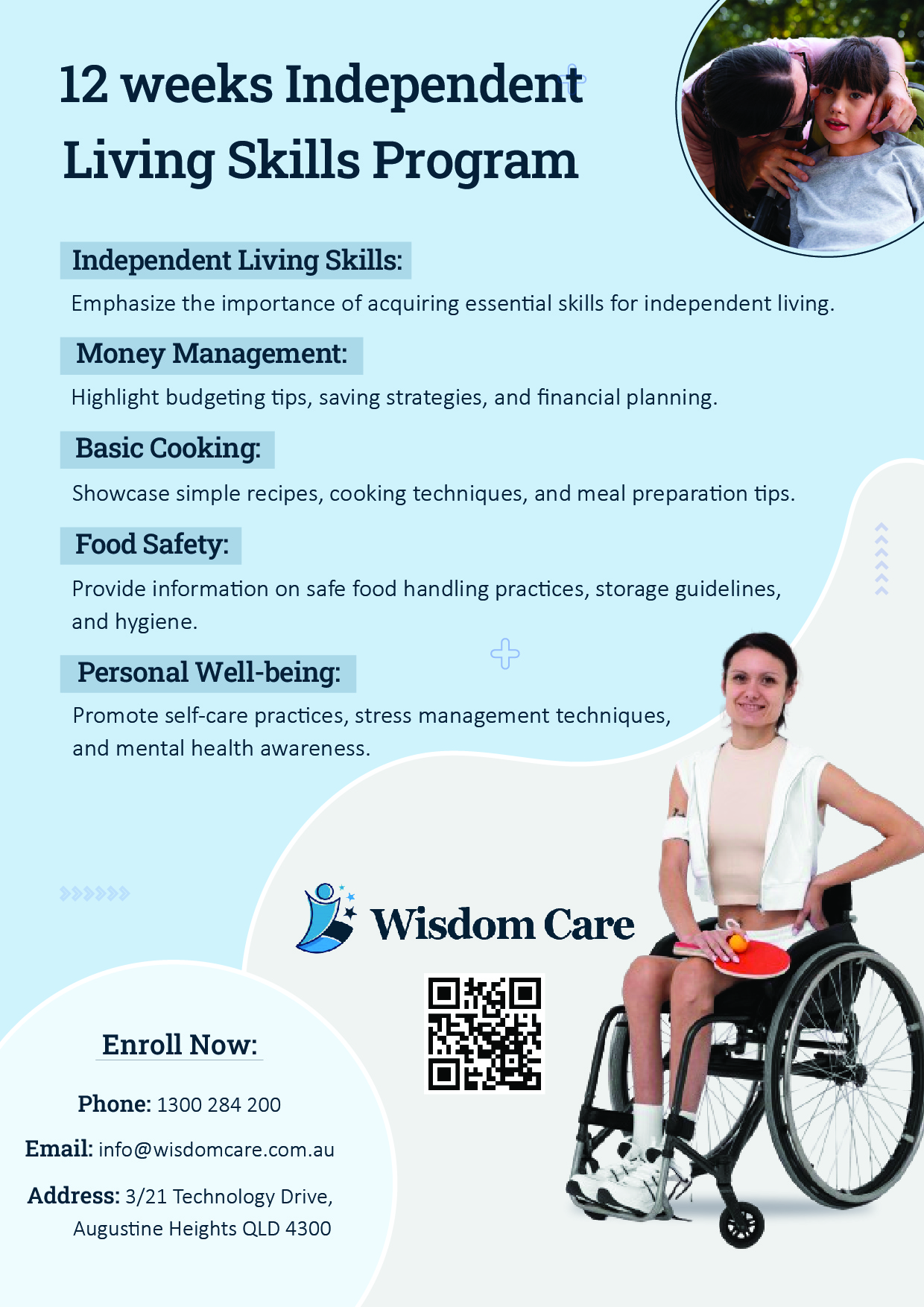 Flyer Design by ecorokerz for WisdomCare | Design #32356938
