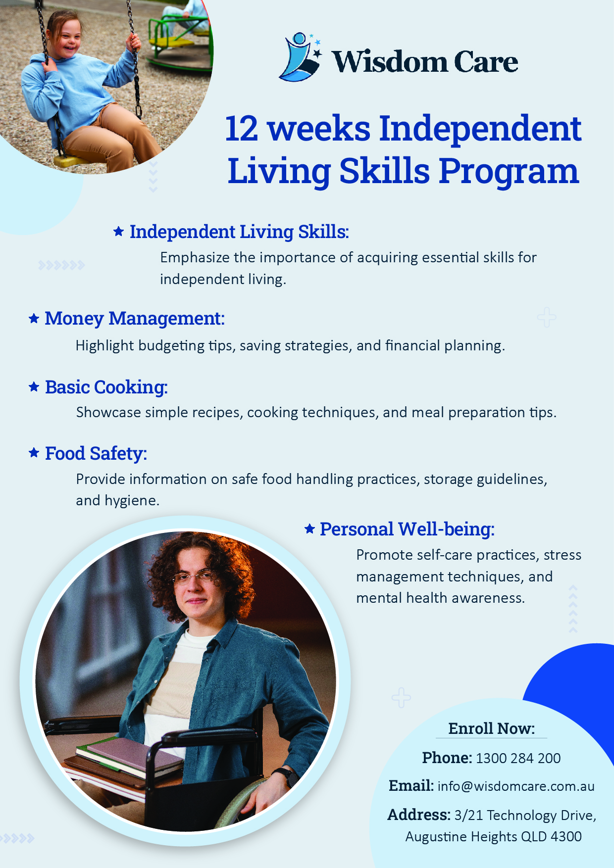 Flyer Design by ecorokerz for WisdomCare | Design #32356944