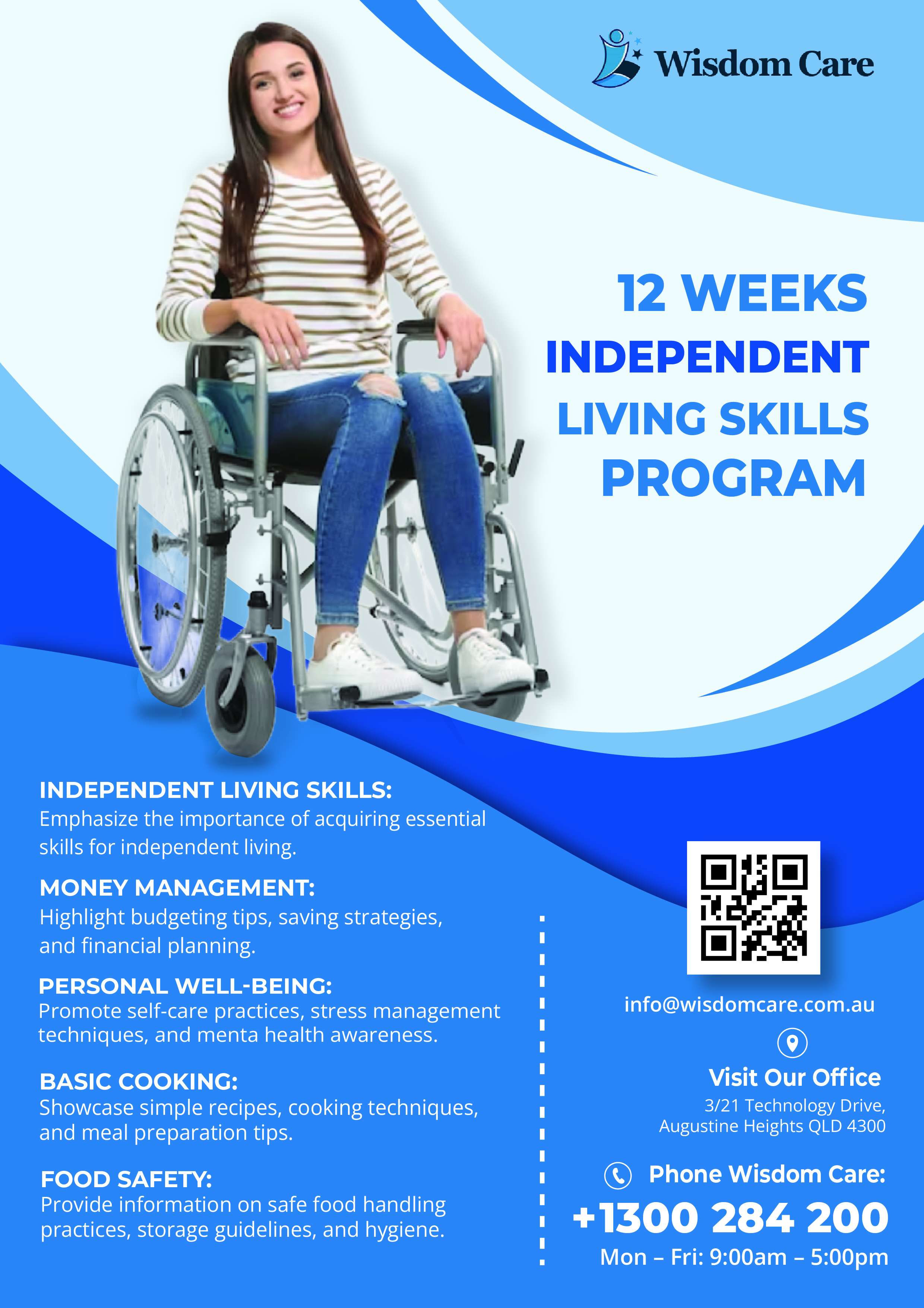 Flyer Design by ecorokerz for WisdomCare | Design #32356973