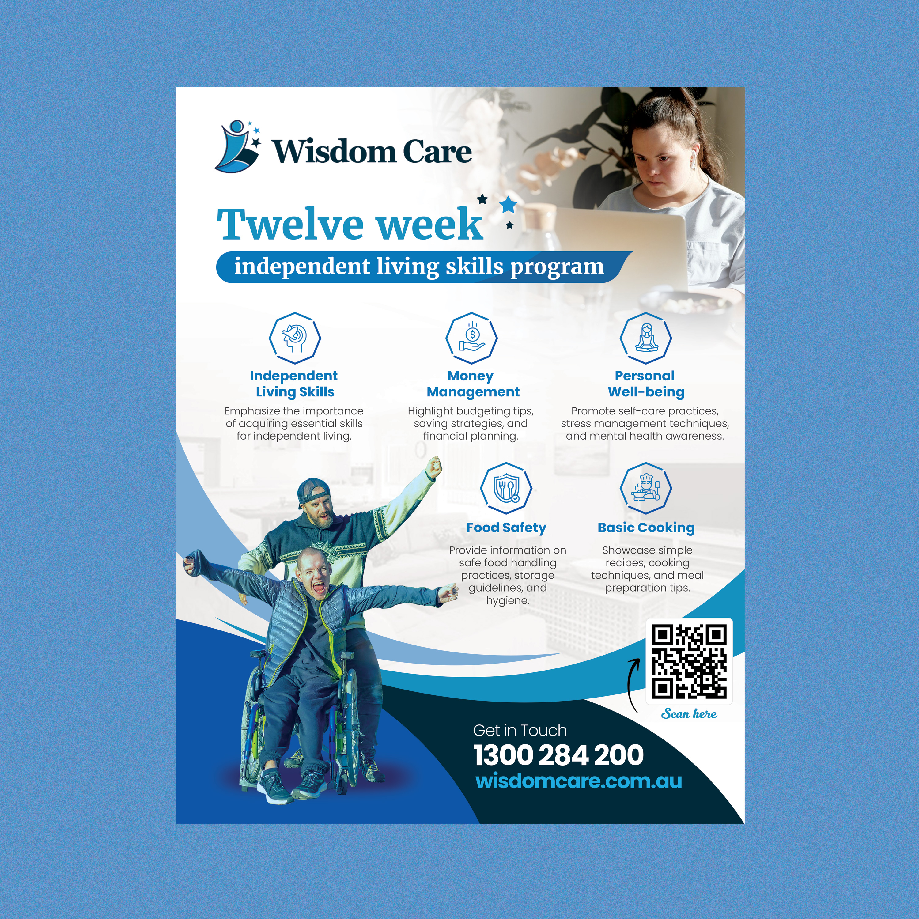 Flyer Design by Stan$oul for WisdomCare | Design #32356061