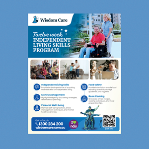 Flyer Design by Stan$oul for WisdomCare | Design: #32367790