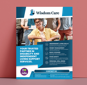 Flyer Design by Dzhafir for WisdomCare | Design: #32365256