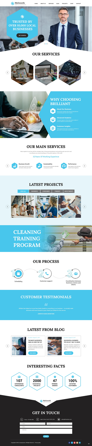 Wordpress Design by pb for this project | Design: #32358651