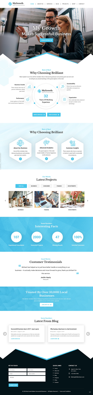 Wordpress Design by pb for this project | Design: #32358652