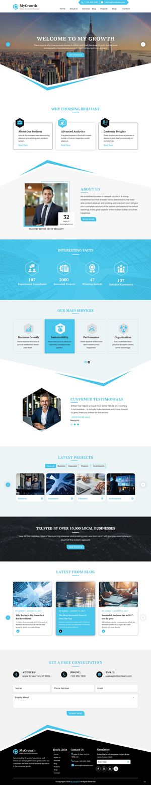 Wordpress Design by pb for this project | Design: #32358658