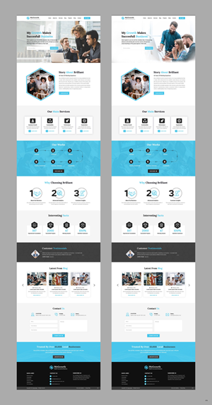 Wordpress Design by pb for this project | Design: #32358668