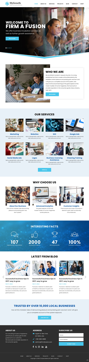 Wordpress Design by pb for this project | Design: #32358672