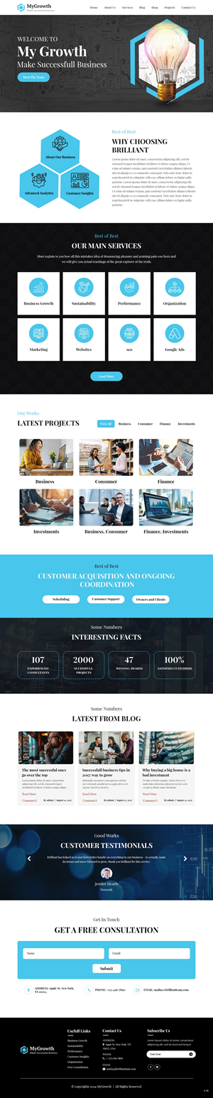 Wordpress Design by pb for this project | Design: #32364683