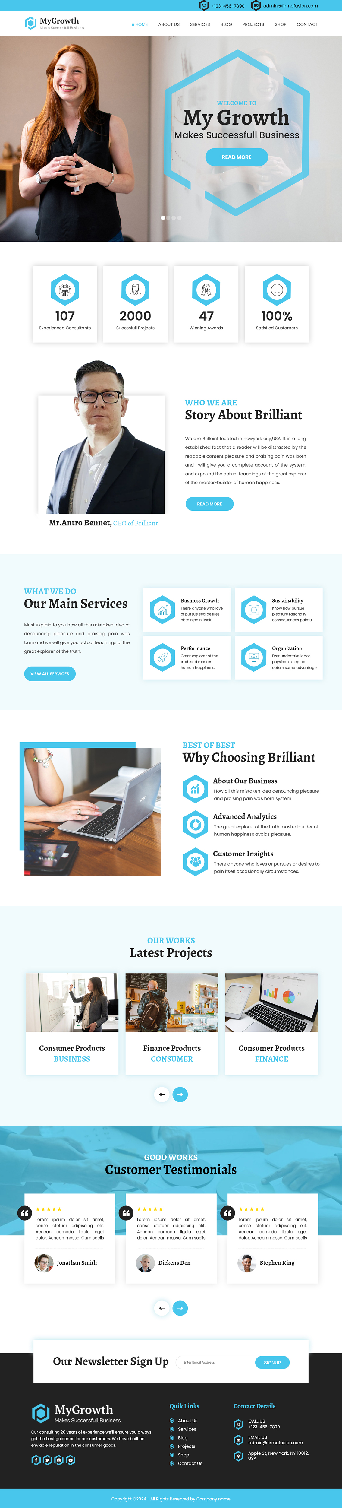Wordpress Design by Creations Box 2015 for this project | Design #32349701