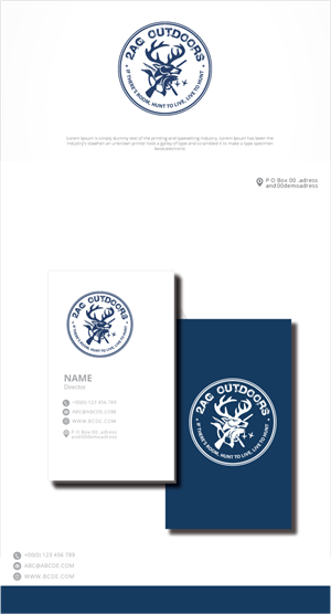 Logo Design by zebronicgraphic for 2AG Outdoors | Design: #32349205