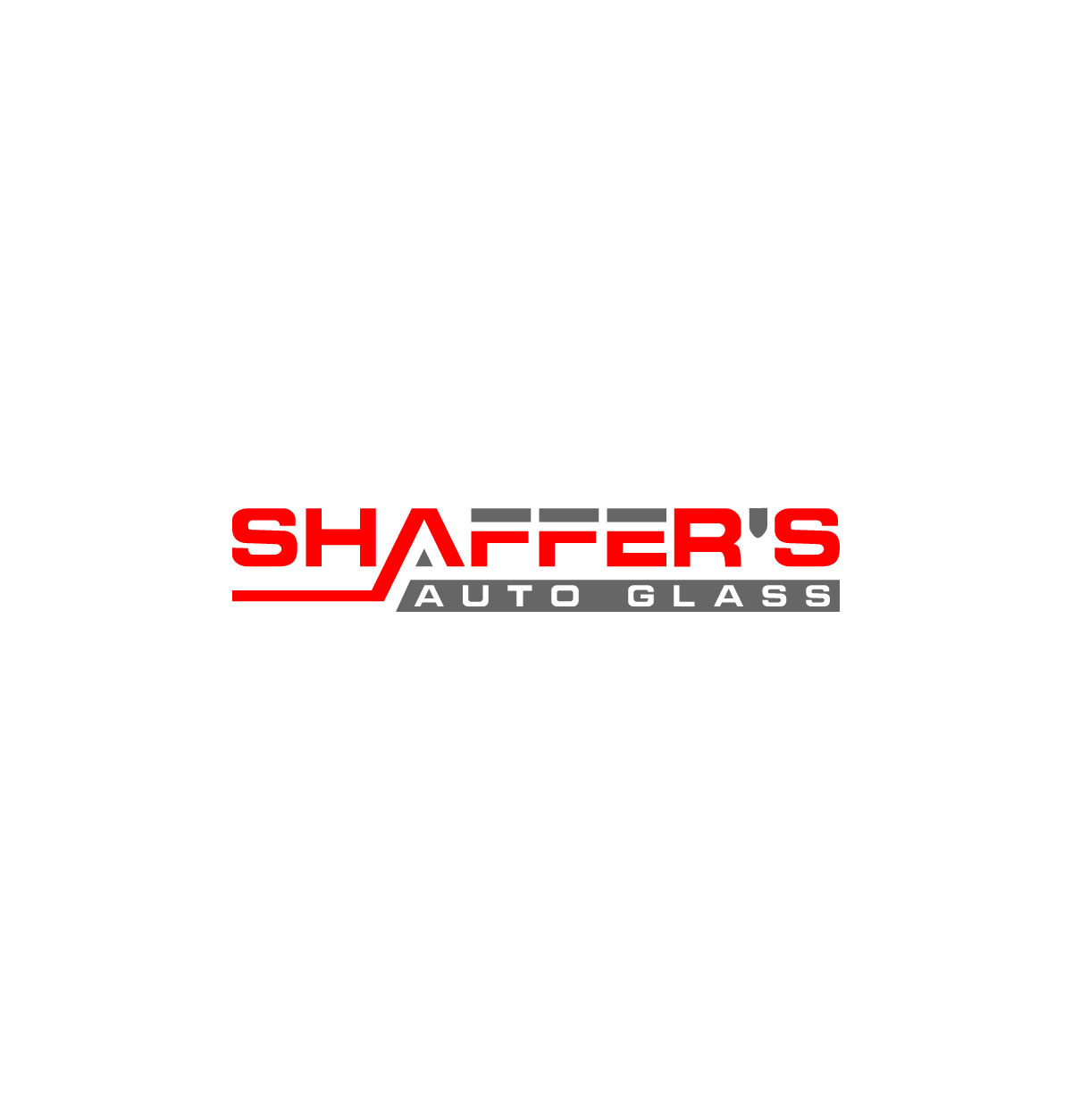 Modern, Bold Logo Design for Shaffers Auto Glass, automotive glass