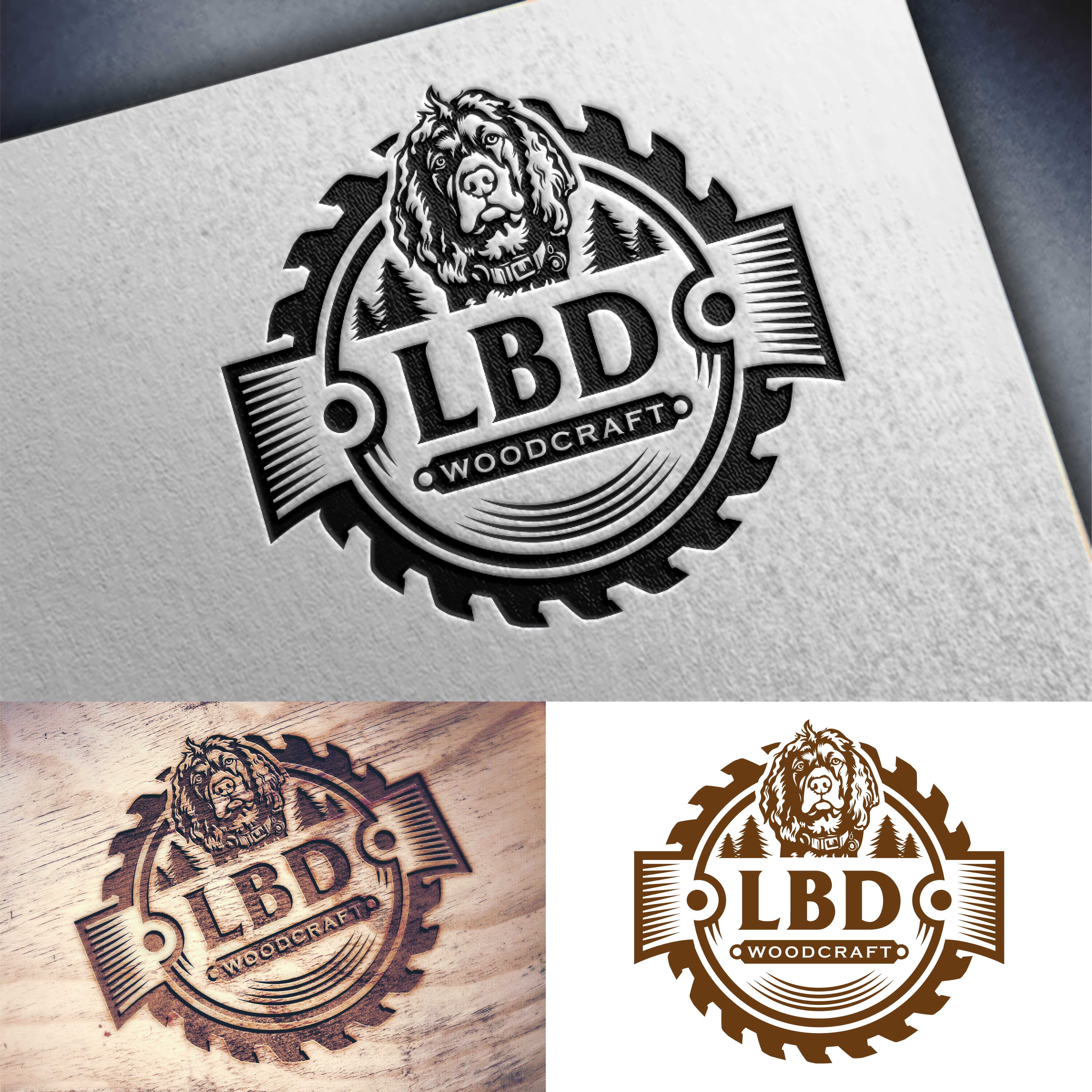 Logo Design by John Mark Arts for LBD Woodcraft L.L.C. | Design #32352548