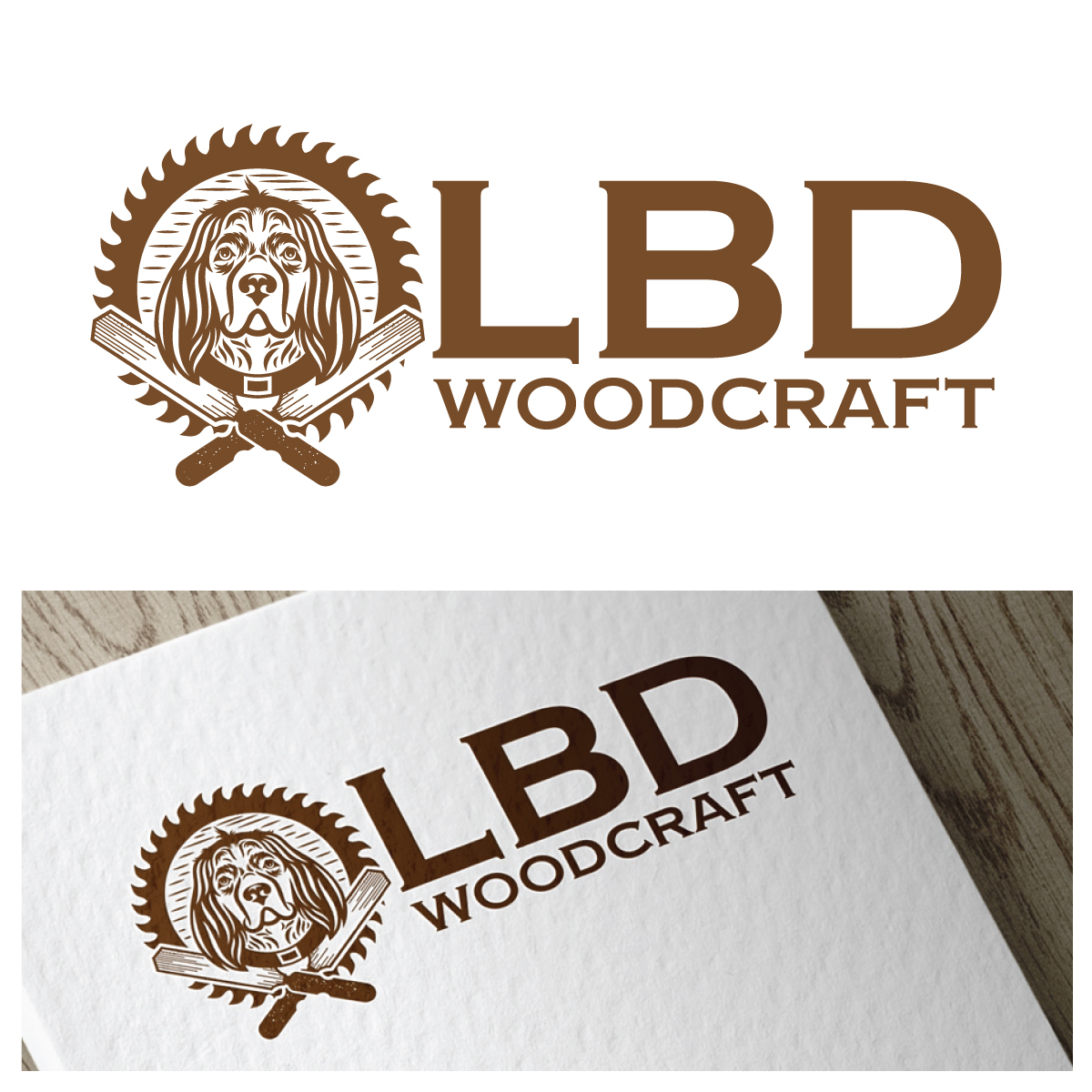 Logo Design by riya.mitra07j for LBD Woodcraft L.L.C. | Design #32348586