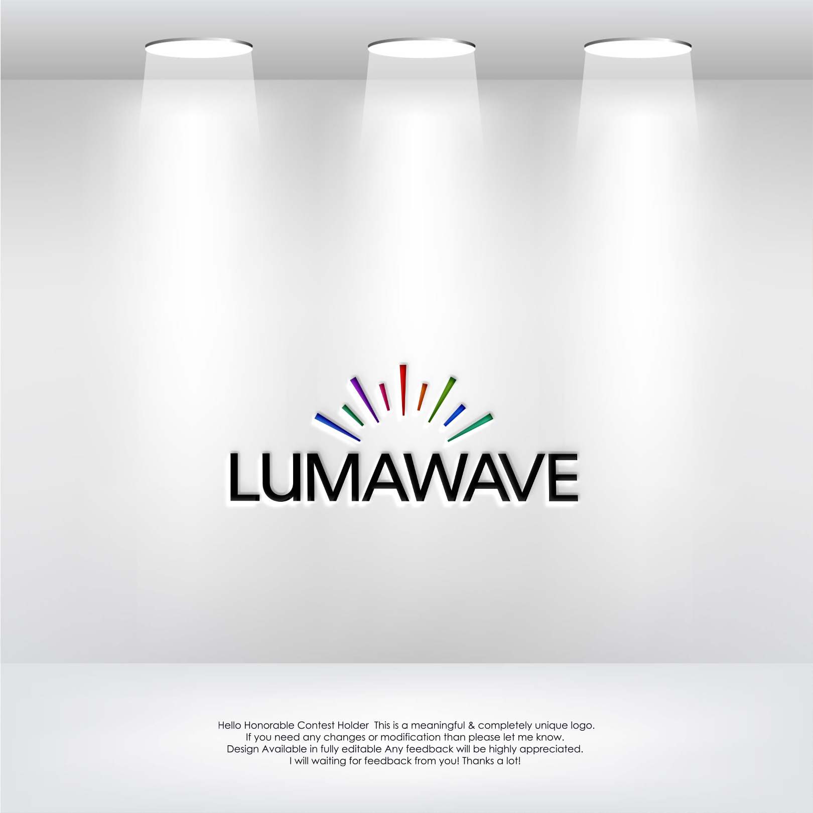 Logo-Design von LogoEon für Lumawave | Design #32363570