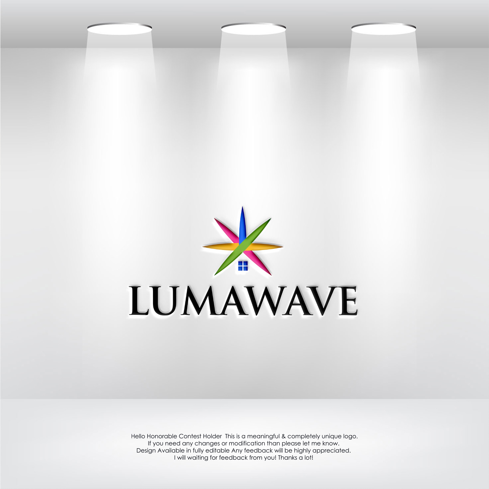 Logo Design by LogoEon for Lumawave | Design #32363770