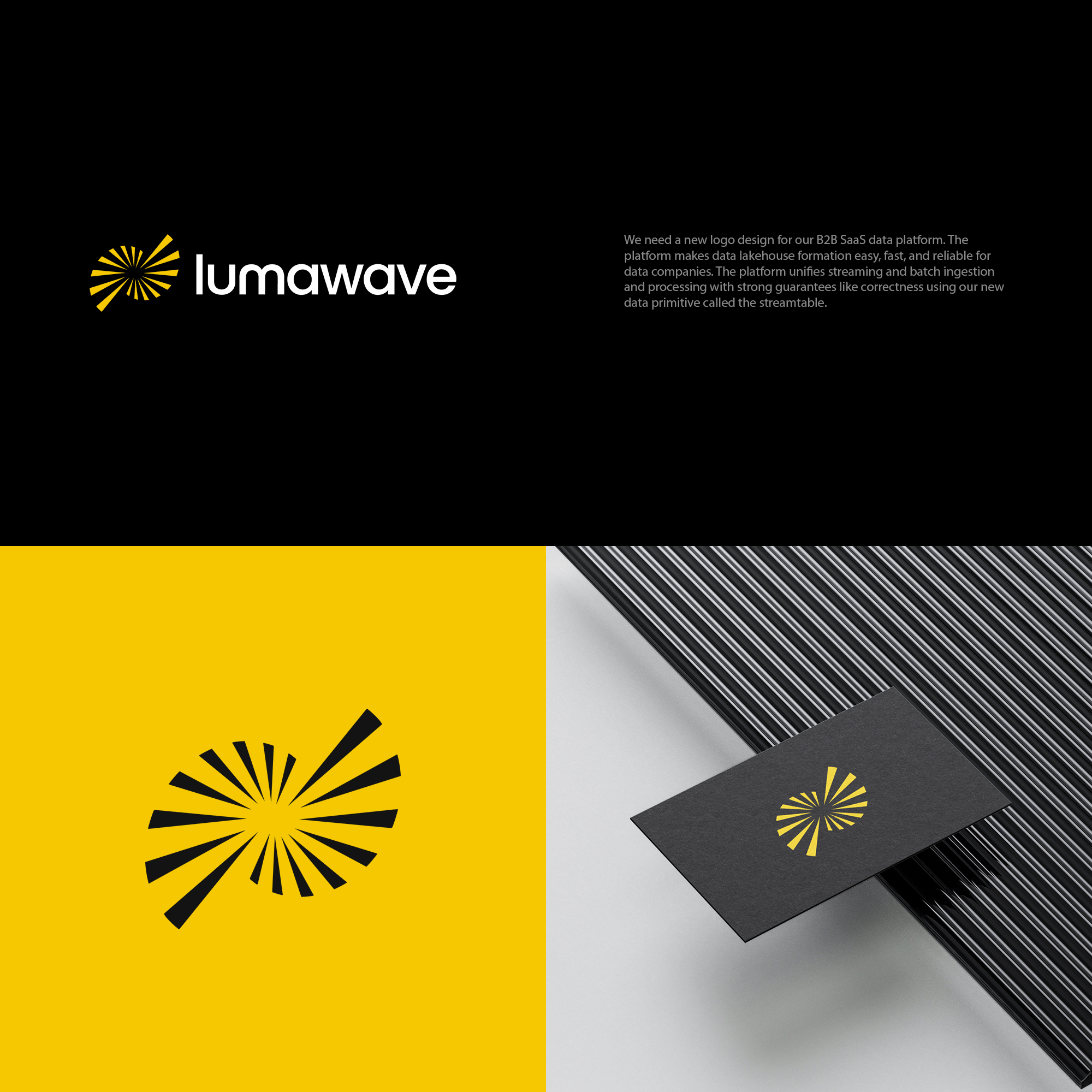 Logo Design by ibart for Lumawave | Design #32397869