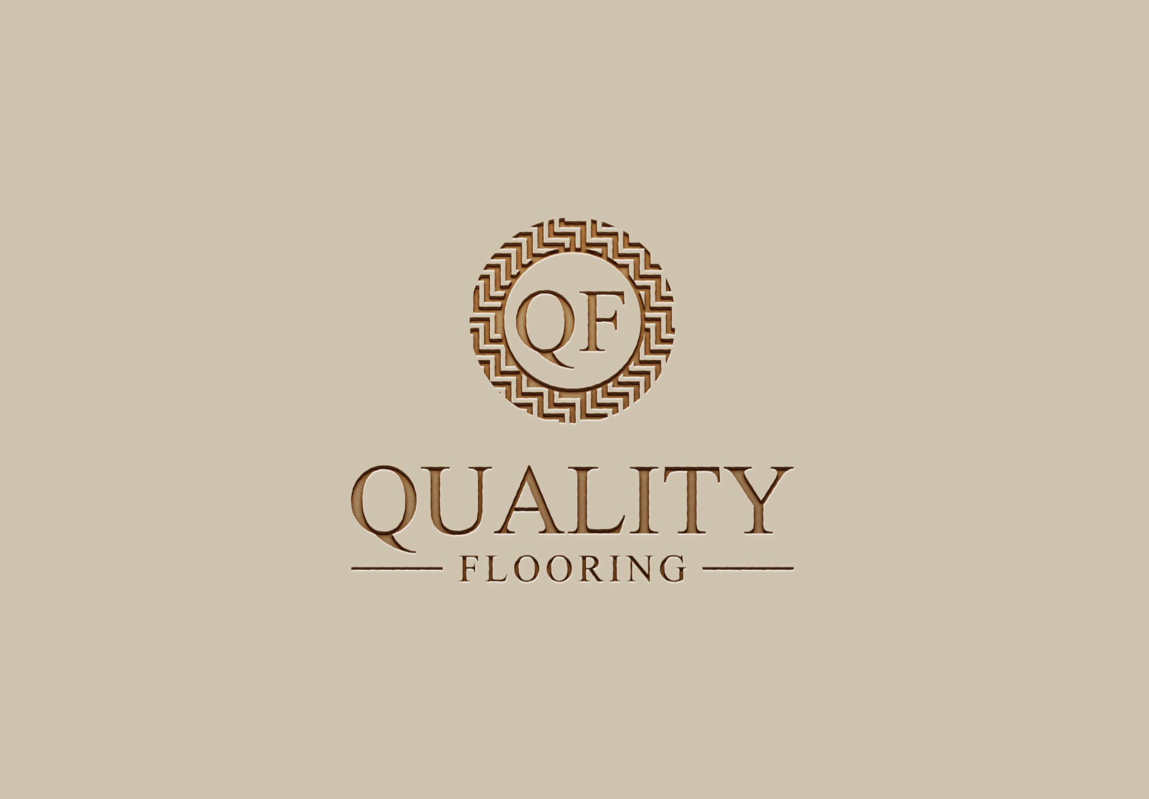 Logo-Design von LogoEon für QUALITY FLOORING LLC | Design #32357960