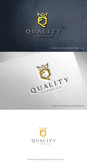 Logo Design by zebronicgraphic for QUALITY FLOORING LLC | Design: #32359050