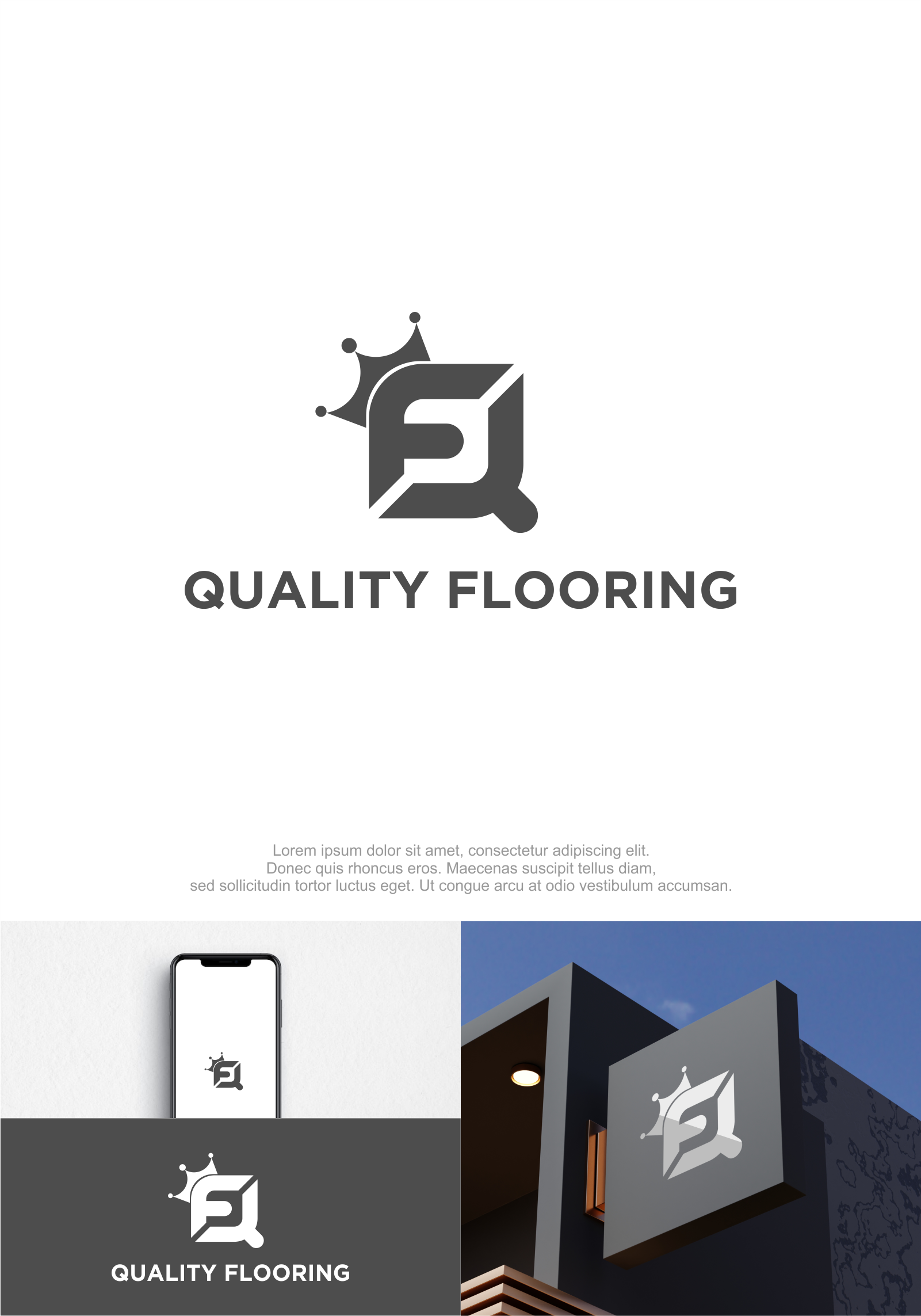 Diseño de Logo por M.Syaiful Huda para QUALITY FLOORING LLC | Diseño #32358320