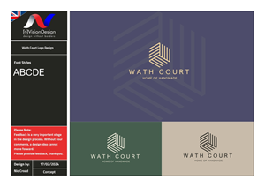 Logo-Design von nvisiondesign.co.uk für Wath Court Fabrics | Design: #32363467