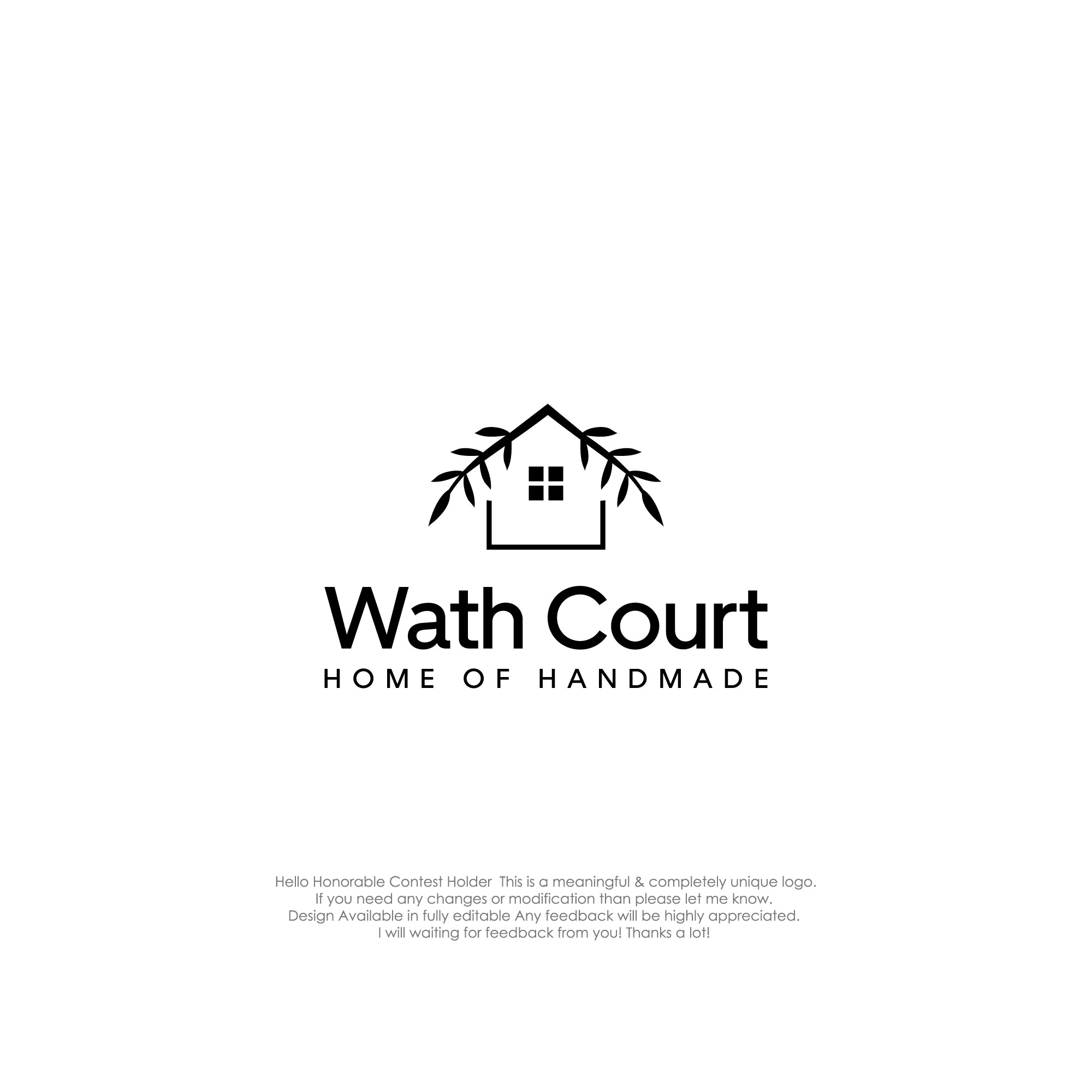 Logo Design by LogoEon for Wath Court Fabrics | Design #32359315
