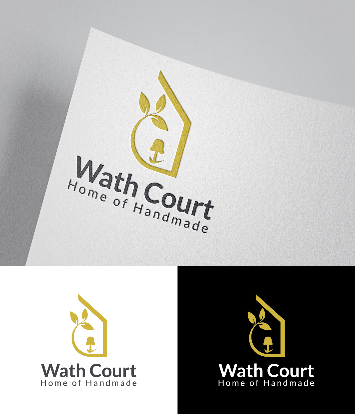 Logo Design by fluent_designer for Wath Court Fabrics | Design #32404668