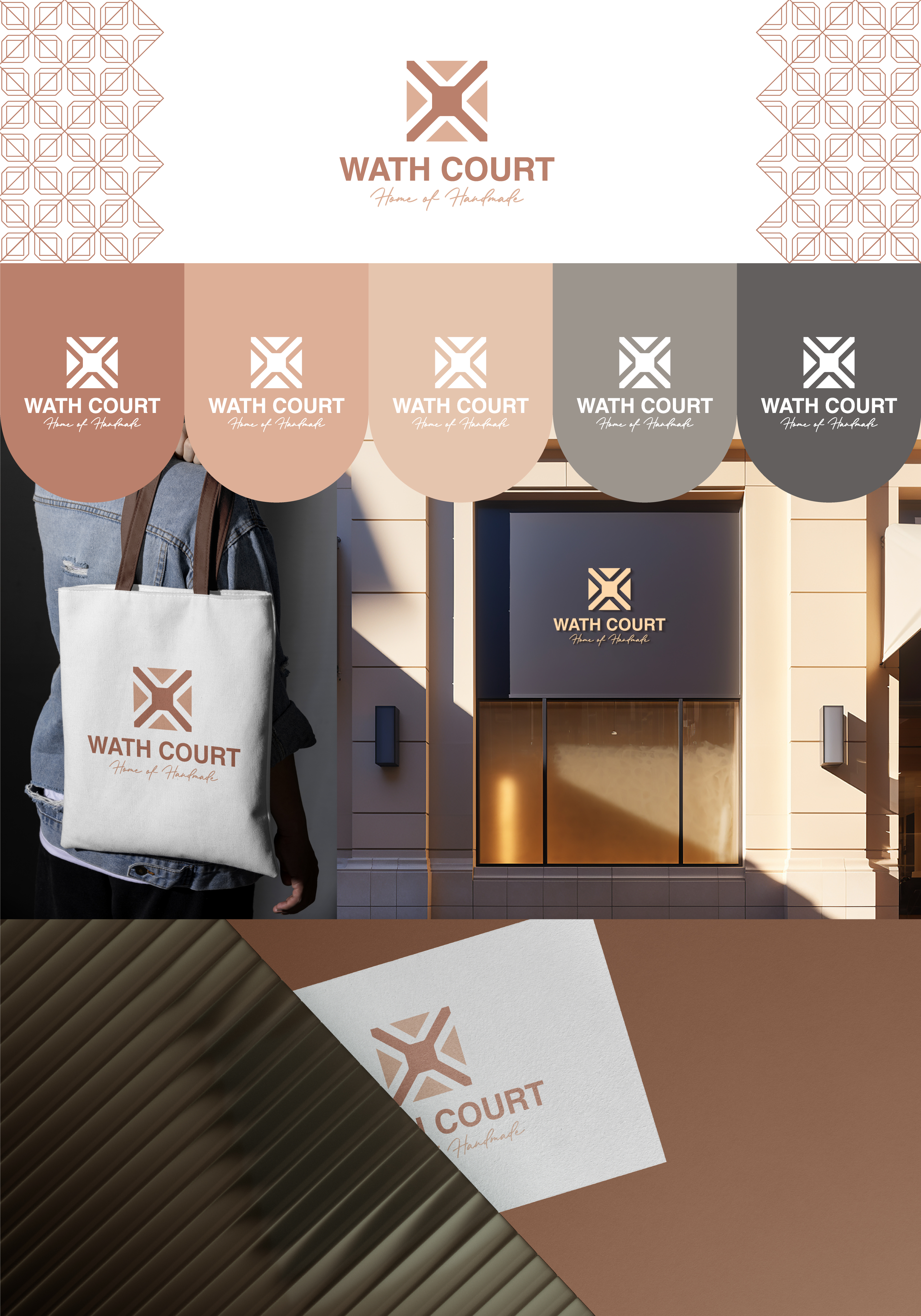 Logo Design by Will M. for Wath Court Fabrics | Design #32414454