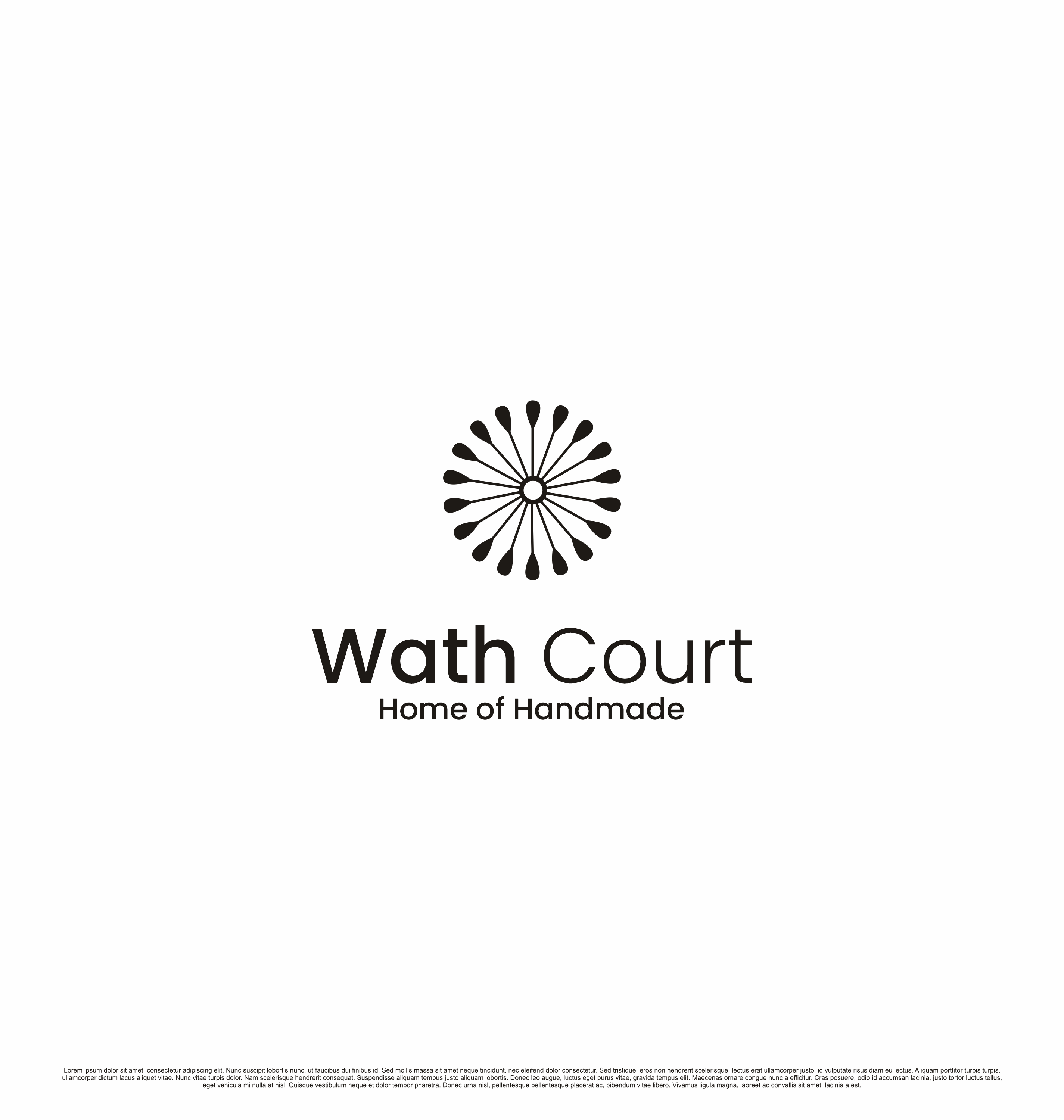 Logo Design by saesean for Wath Court Fabrics | Design #32412015