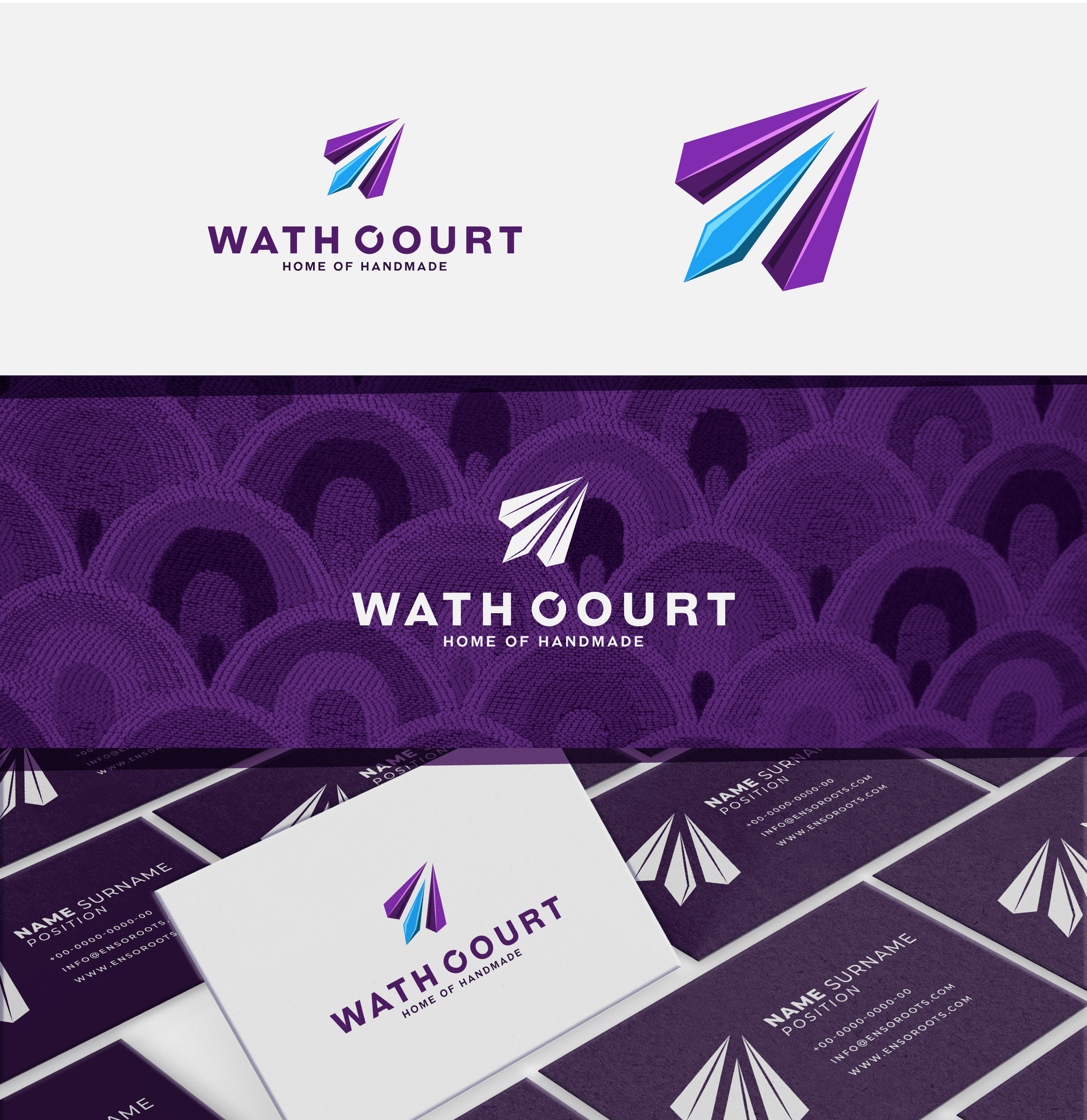 Logo Design by Shirbeny for Wath Court Fabrics | Design #32423917