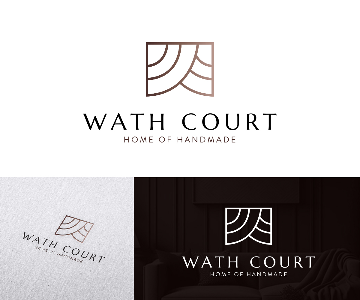 Logo Design by Alf Mozara for Wath Court Fabrics | Design #32363205