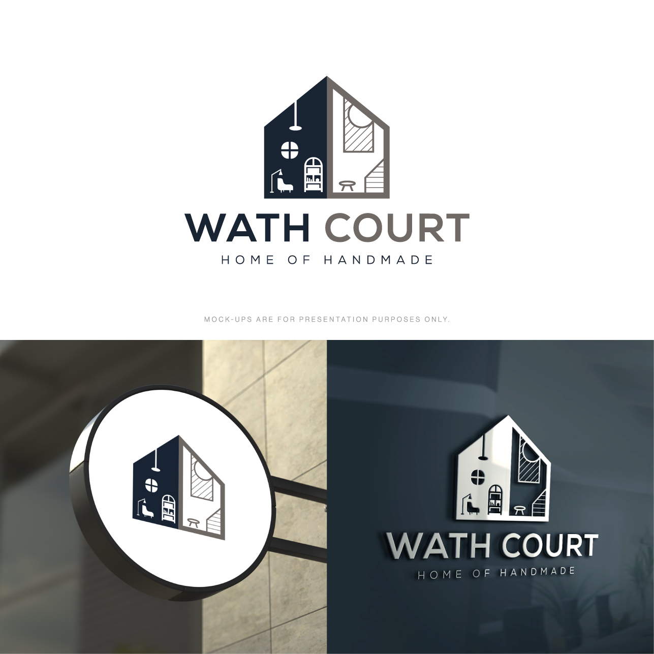 Logo-Design von The Lion Studios für Wath Court Fabrics | Design #32363127