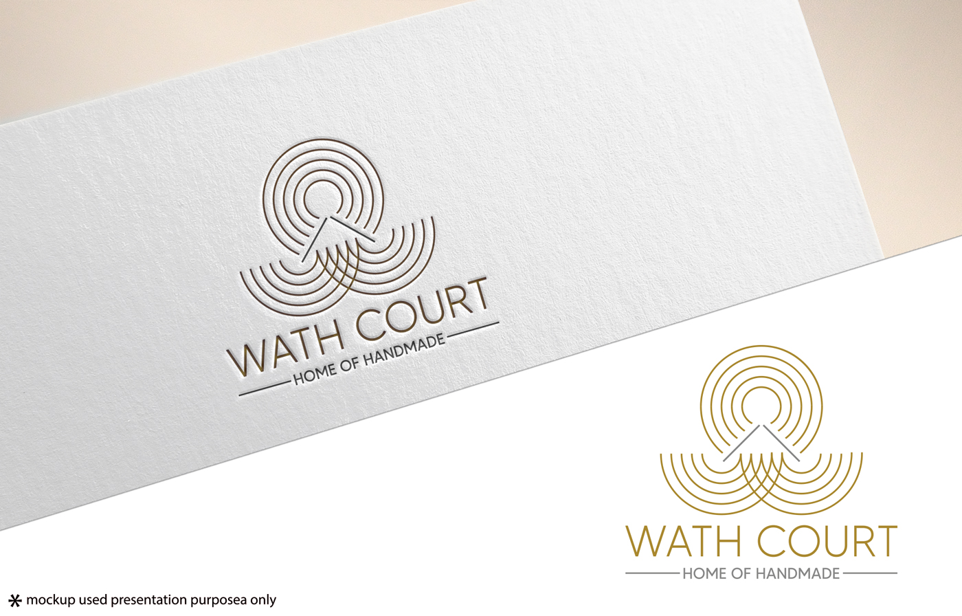 Logo Design by Rubia@ for Wath Court Fabrics | Design #32395837