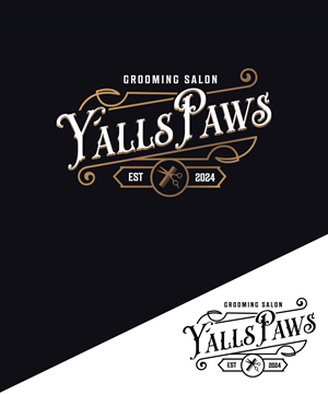 Logo-Design von StudioD™ für Y'alls Paws | Design: #32377656