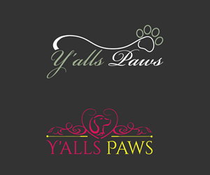 Diseño de Logo por Daniel Khan para Y'alls Paws | Diseño: #32361985
