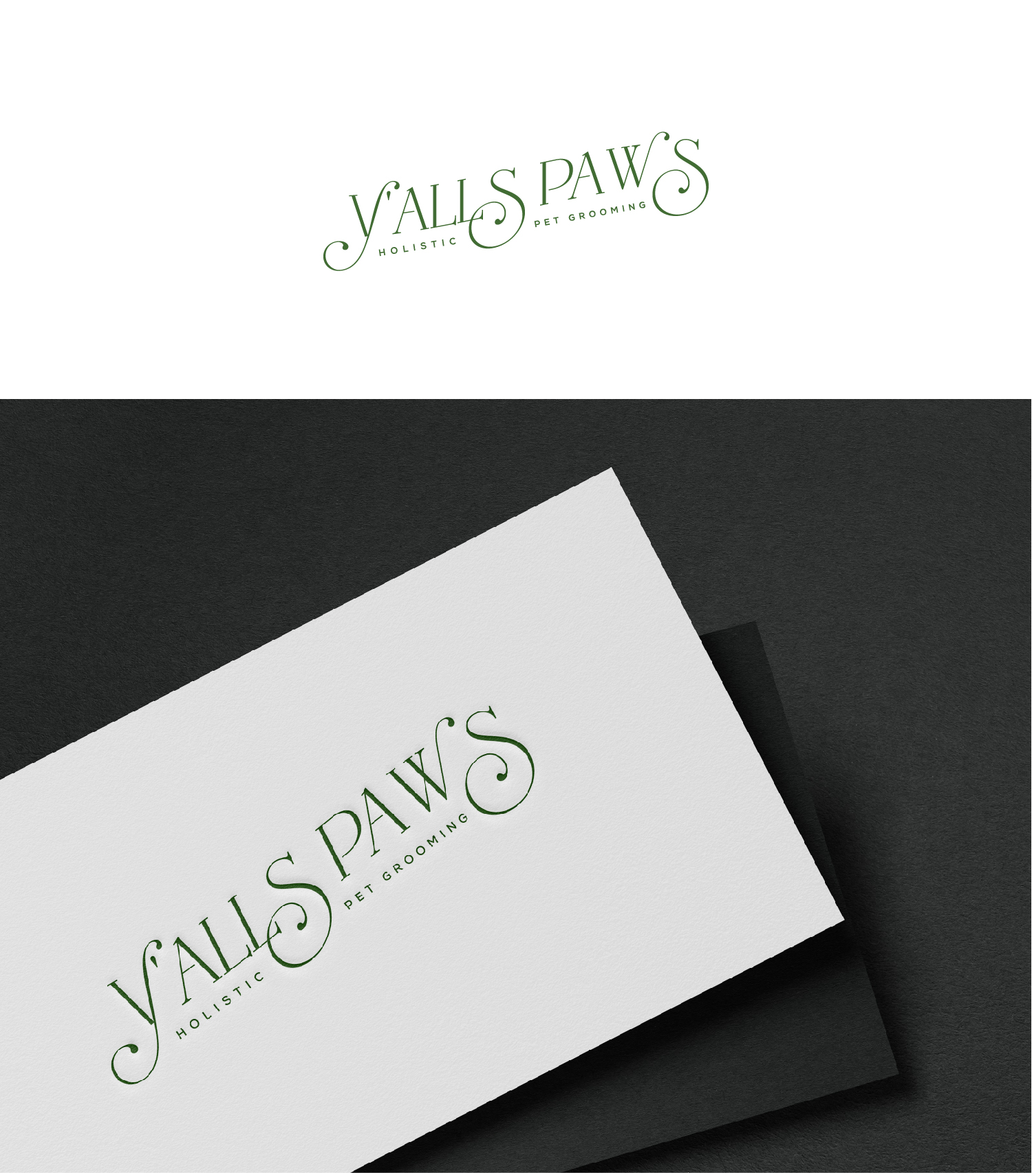 Diseño de Logo por S.H Designs para Y'alls Paws | Diseño #32360250