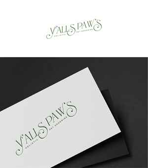 Logo-Design von S.H Designs für Y'alls Paws | Design: #32360250