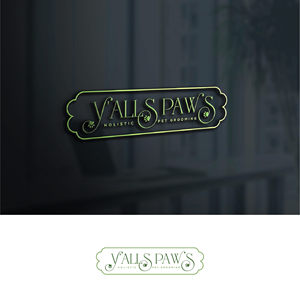 Logo-Design von S.H Designs für Y'alls Paws | Design: #32360251