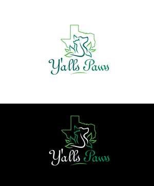 Diseño de Logo por LogoPoko para Y'alls Paws | Diseño: #32360257