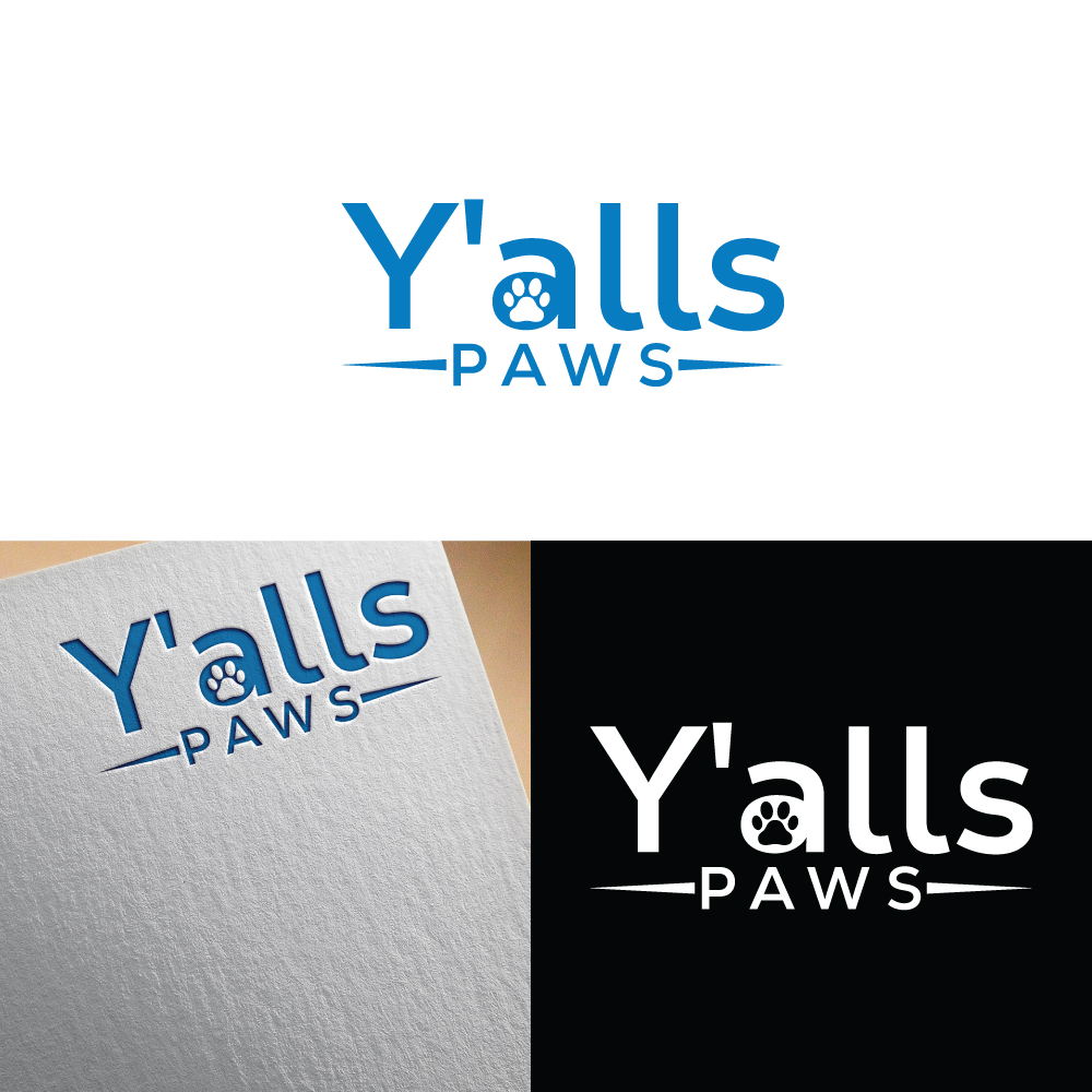 Diseño de Logo por Md Nurullah 1 para Y'alls Paws | Diseño #32361390