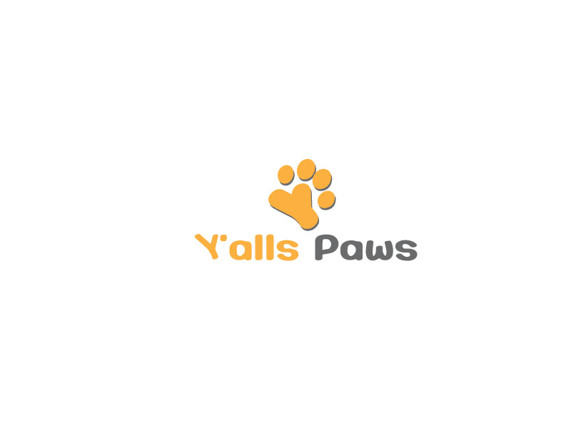 Logo Design by creatorBD for Y'alls Paws | Design #32361860