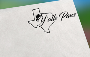 Logo-Design von Mateo.1 für Y'alls Paws | Design: #32395652
