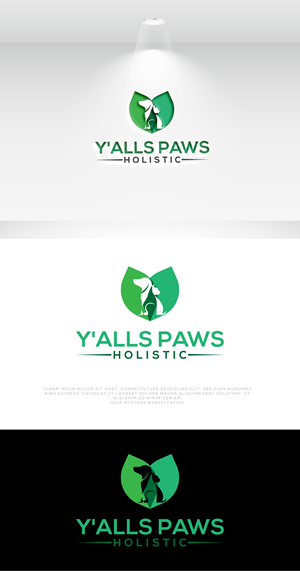 Logo-Design von 100%design für Y'alls Paws | Design: #32361127