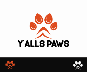 Diseño de Logo por S5 para Y'alls Paws | Diseño: #32366094