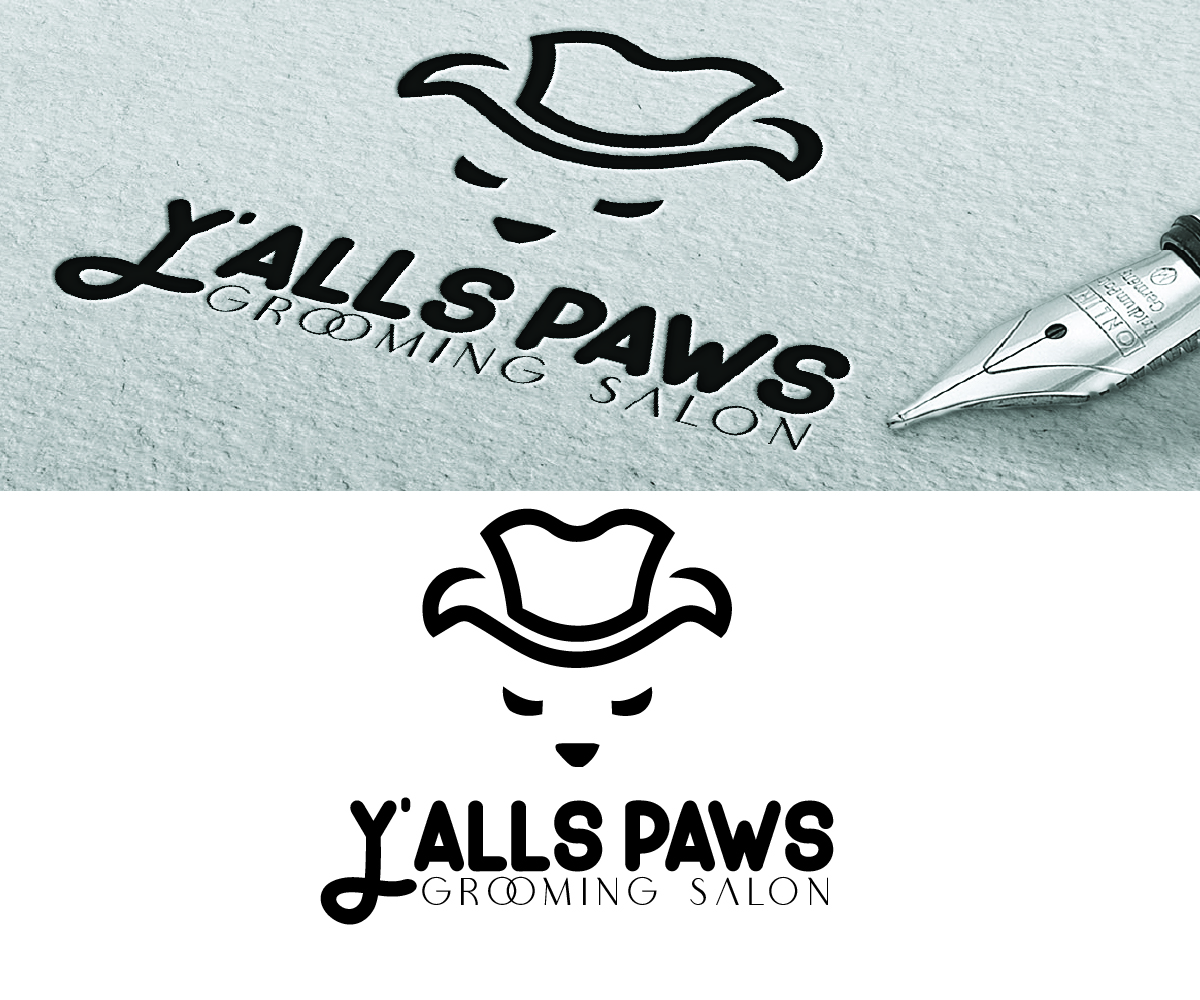 Logo Design by S5 for Y'alls Paws | Design #32371104